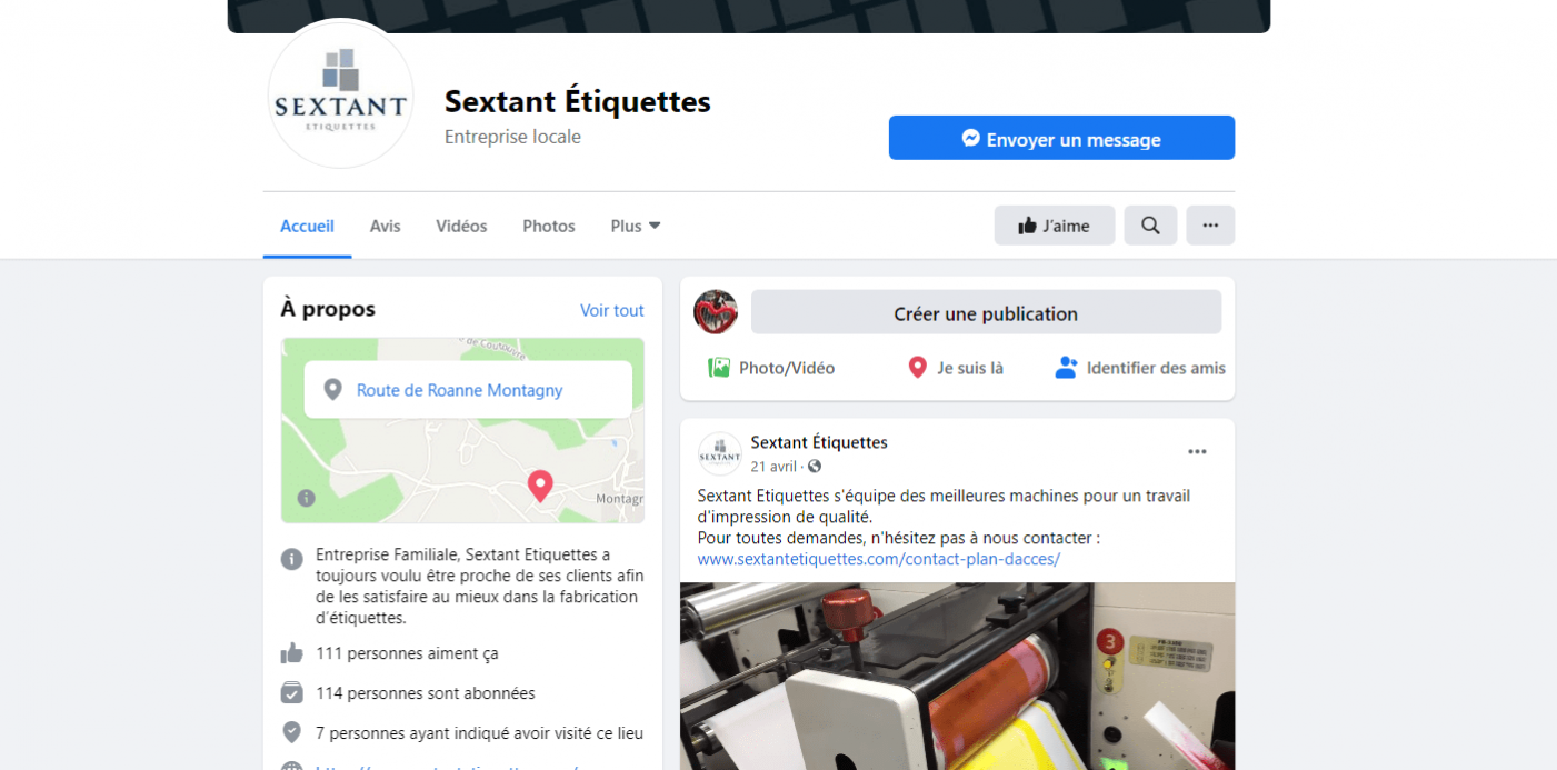 sextant etiquette page facebook