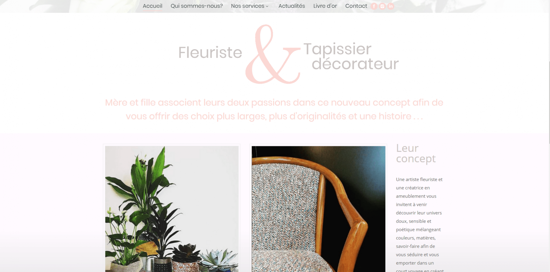 Site vitrine emotionelles