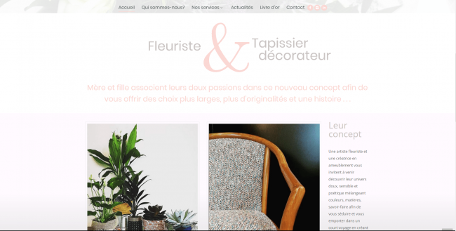 Site vitrine emotionelles