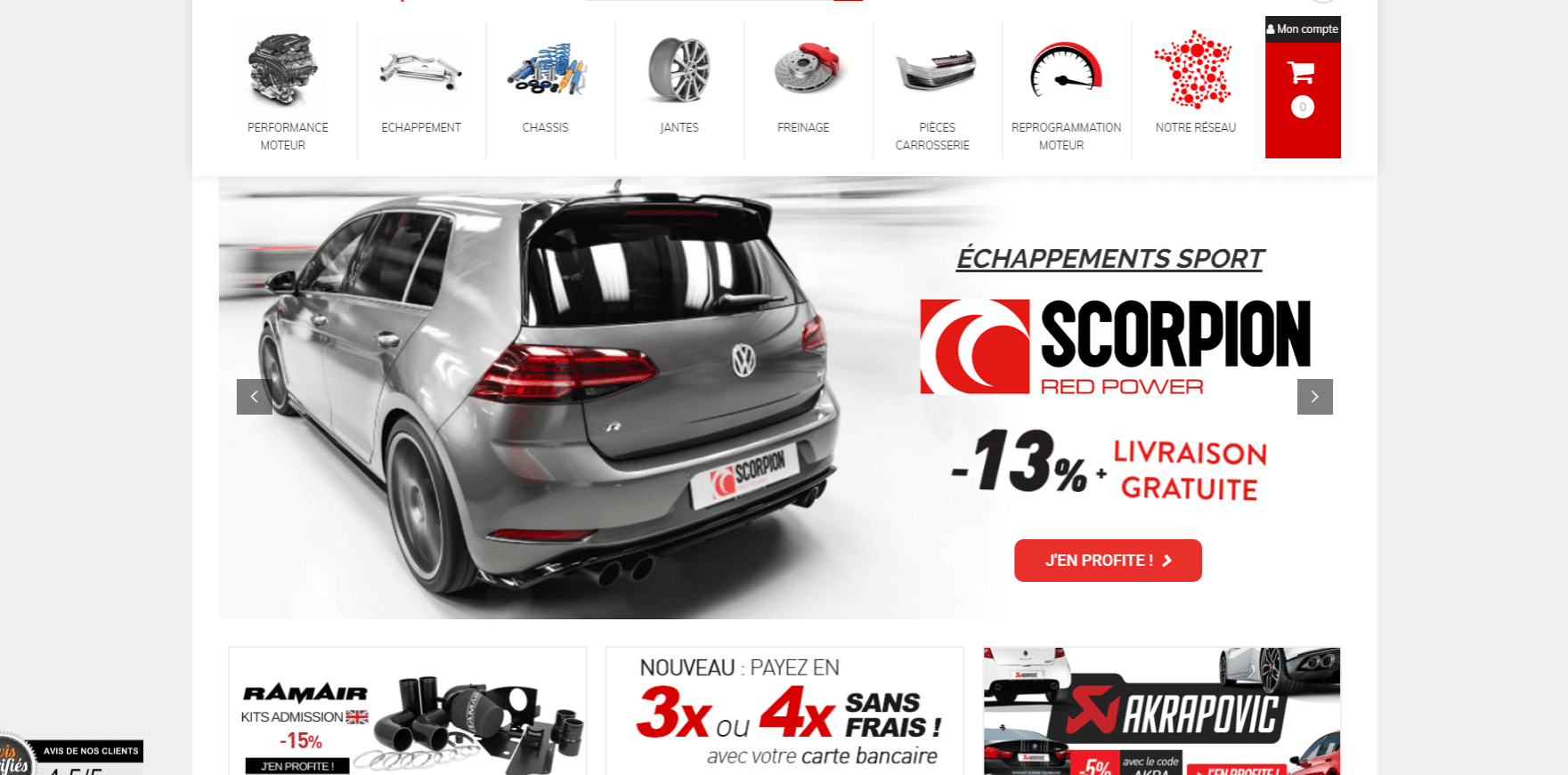 site vitrine diapason motorsport